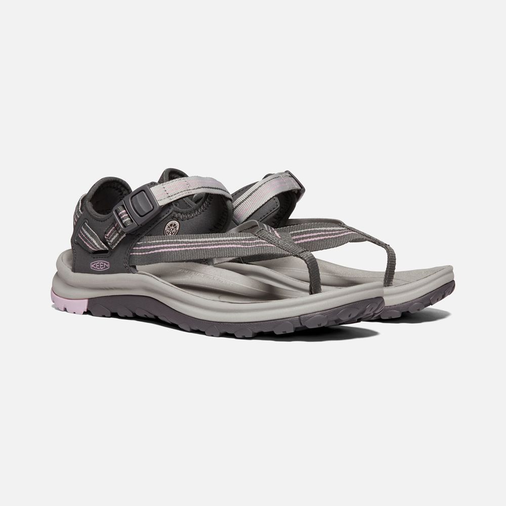 Sandales de Randonnée Keen Femme porno Foncé | Terradora Ii Toe Post | VSCTZ-0759